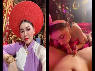 Xem sex: Cô đồng Trang xinh ngày làm tối thác loạn p2